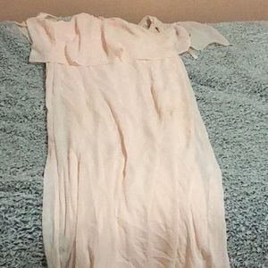 Halter top wedding dress